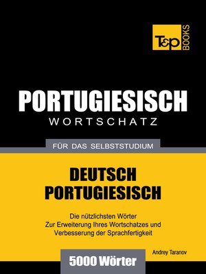 cover image of Deutsch-Portugiesischer Wortschatz für das Selbststudium